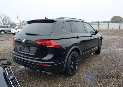 2021 Volkswagen Tiguan 2.0T Se/2.0T Se R-Line Black/2.0T Sel из США, поврежденный, VIN 3VV3B7AX1MM154846